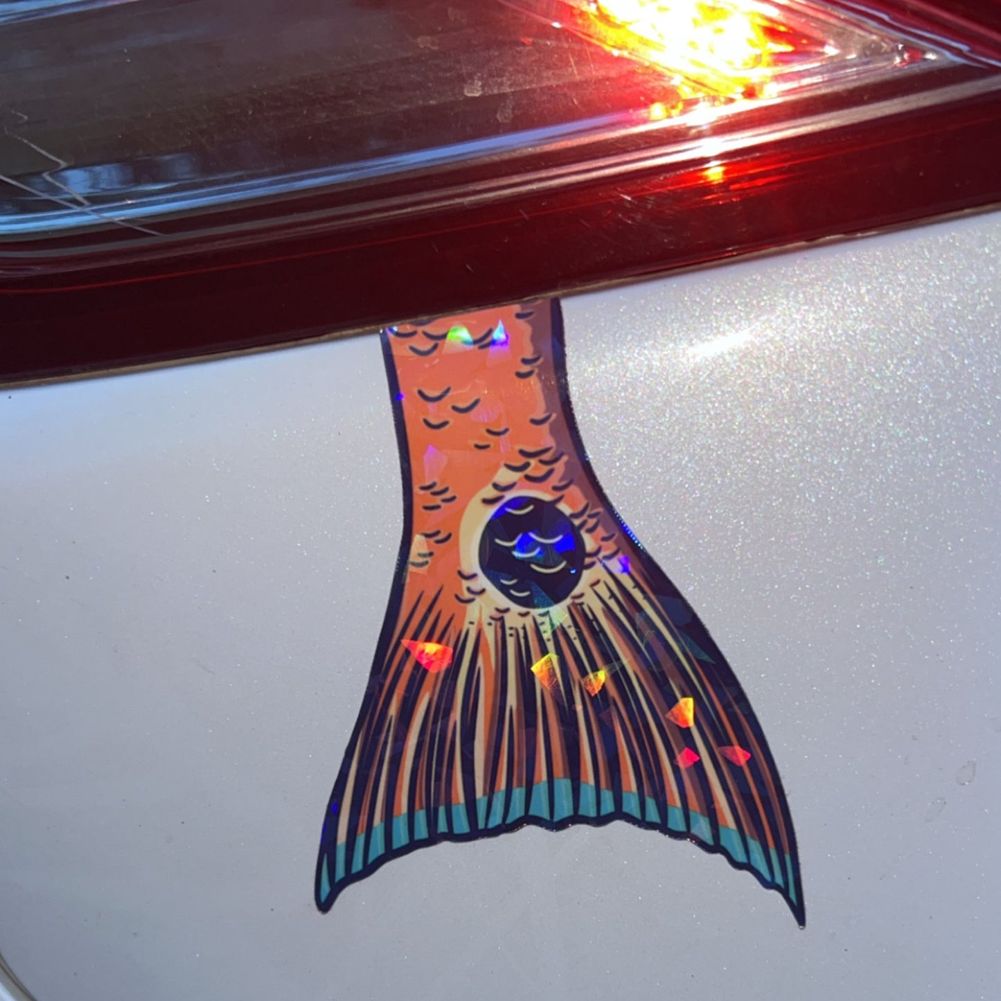 Redfish Tail Sticker