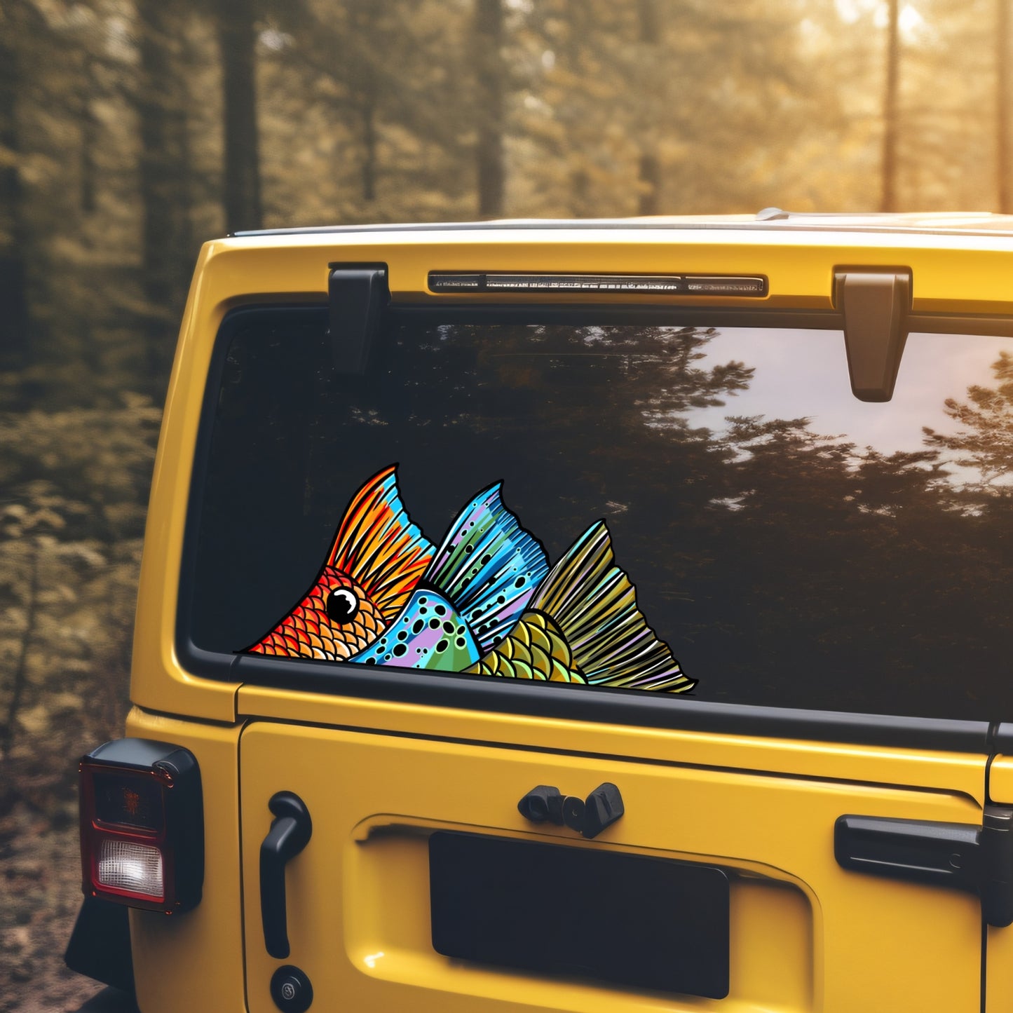 Freshwater Fins Sticker